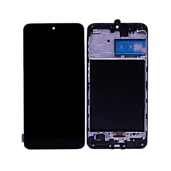 Touch+Display com Frame Samsung Galaxy M31/M315F 6,4" Preto